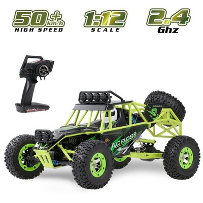 Wltoys RC Auto Buggy Monster Truck Ferngesteuert Crawler 1:12 50km/h 4WD RTR LAY