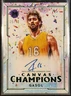 2023-24 Topps Motif Pau Gasol Canvas Champions Auto Windsor Green #05/10 Lakers