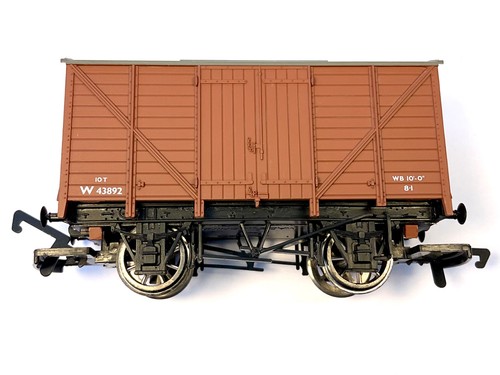 Hornby 10 Tonnen Entlüftungskastenwagen # W 43892 “ Top Zustand “ | Condition: Used