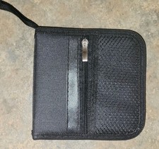 Black Zippered CD Case Holds 36 CDs!!