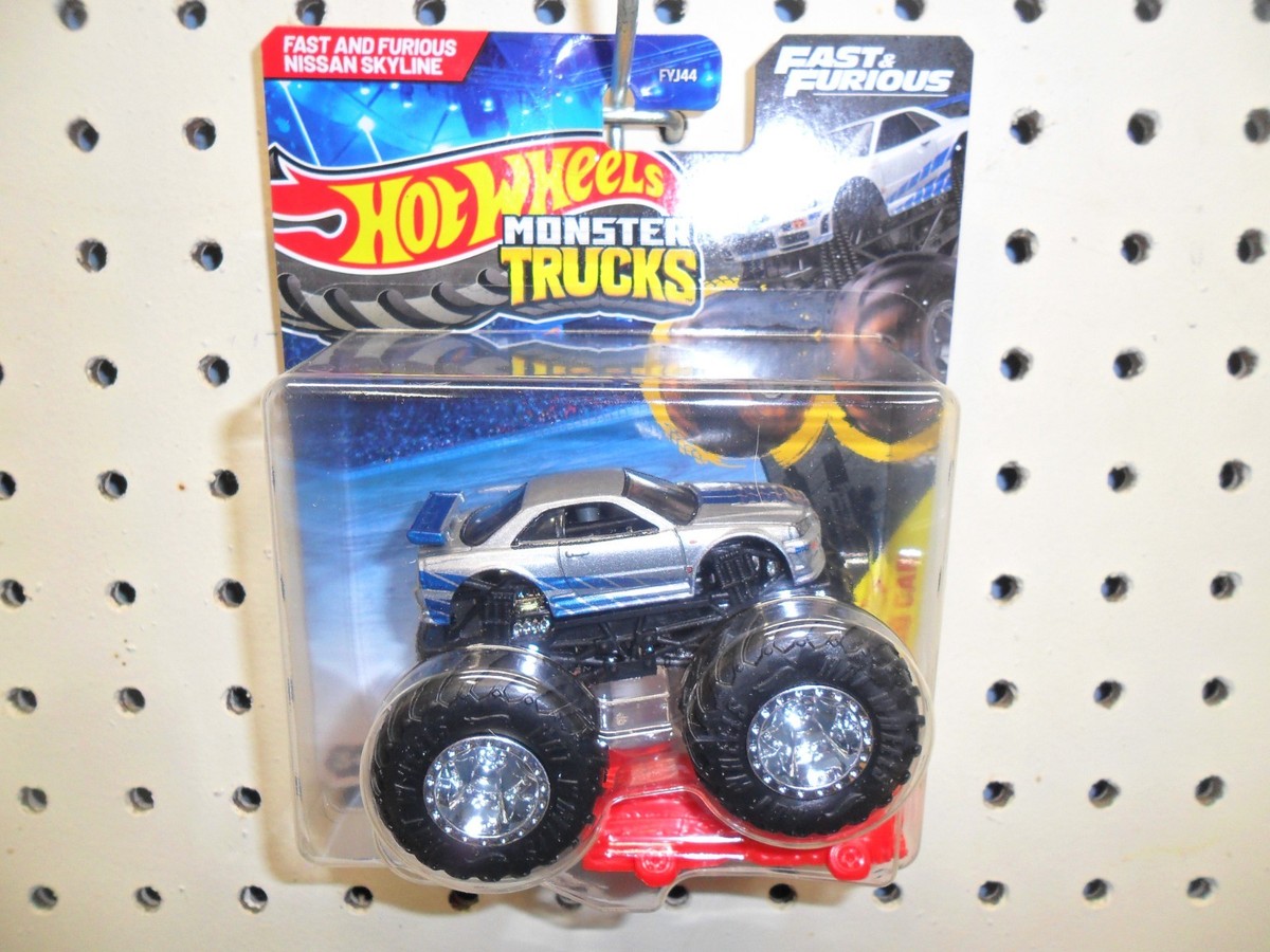 Hot Wheels モンスタートラック スカイライン ホットウィール 日産 スカイライン GT-R BNR34 モンスター