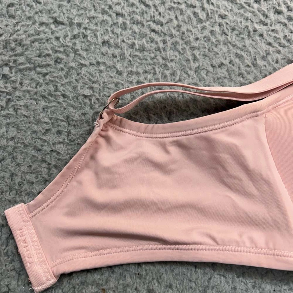 Sujetador Tahari 36DD T-Shirt Sujetador Suave Sin Alambres Inalámbrico Rosa Foto 3 de 4
