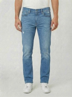 HOLLISTER Epic Flex Slim Straight Jeans Herrenhosen W33 L32