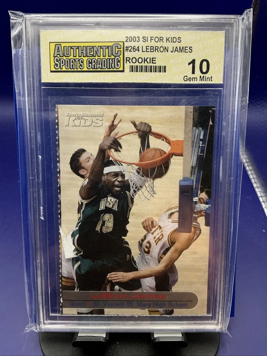 Lebron James Sports Illustrated In Basketball Trading Cards for