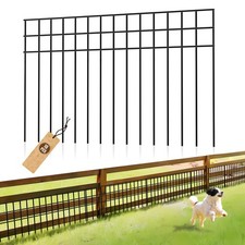 Small or Medium Animal Barrier Fence 10 Pack 24 In L X 15 In H Underground Dec