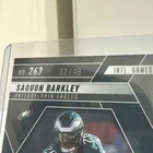 2025 Panini Mosaic Football Purple Saquon Barkley #263