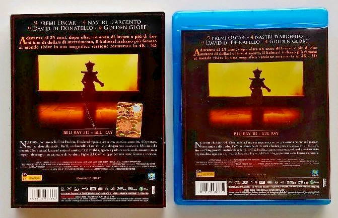 DVD FILM L'ULTIMO IMPERATORE LIMITED EDITITION 3D VERSIONE RESTAURATA IN 4K-3D - Immagine 2 di 4