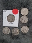 1935, 1956, 1937, 1940, 1942, And 1945 Washington Quarters Lot
