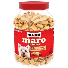 Milk-Bone Milk Bone MaroSnacks Real Bone Marrow Dog Treats 40 oz Can
