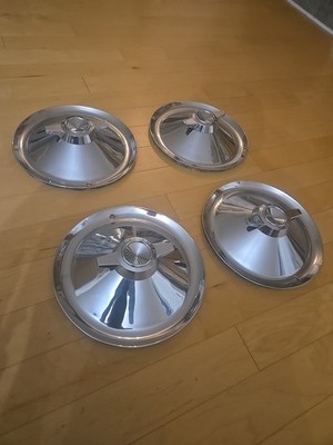 RARE 1954 55 Studebaker Optional AC-2497 Sportster Spinner Hubcaps Wheel Covers