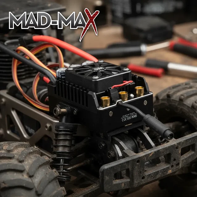 MADMAX-8 HV ESC 3-8S LiPo 33.6V 1/5 RC Car Brushless Motor (*NO TARIFFS TO USA) - Image 2 of 4