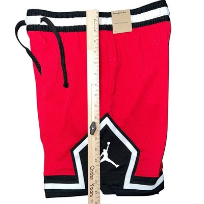 Nike Jordan Dri-FIT Diamond Shorts Men's S - Red/White Basketball