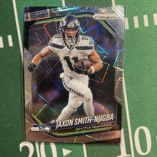 2025 PANINI PRIZM JAXON SMITH-NJIGBA LAZER PRIZM #254 SEAHAWKS