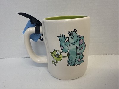 Rae Dunn THE SCREAM TEAM Disney Mug Monsters Inc Pixar SULLY Mike WAZOWSKI New