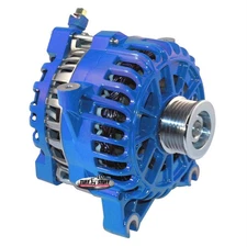 Tuff Stuff 8252DBLUE 1999-04 4.6L Fits Ford Alternator, 225 Amp, Blue