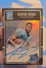 2016 Donruss Optic - Rated Rookie Kenyan Drake #181 Black /25 (RC)