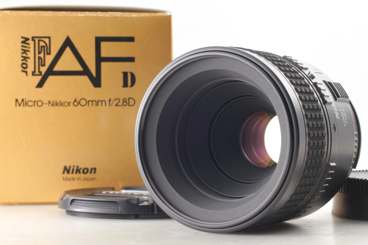 Nikon Micro NIKKOR f/2.8 Camera Lenses 60mm Focal for sale - eBay