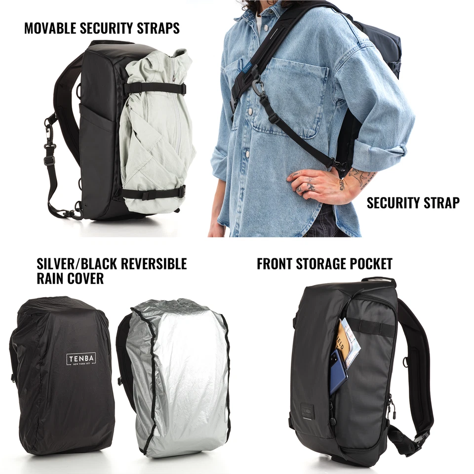 Tenba Solstice v2 12L Sling Bag for DSLR and Mirrorless Cameras– Grey 636-431 - Image 3 of 4