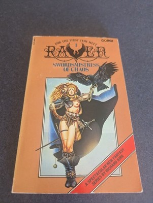 RAVEN Swordsmistress of Chaos by Richard Kirk (CORGI 1st Ed UK Paperback 1978)
