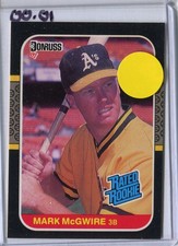 1987 Leaf 46 Mark Mcgwire