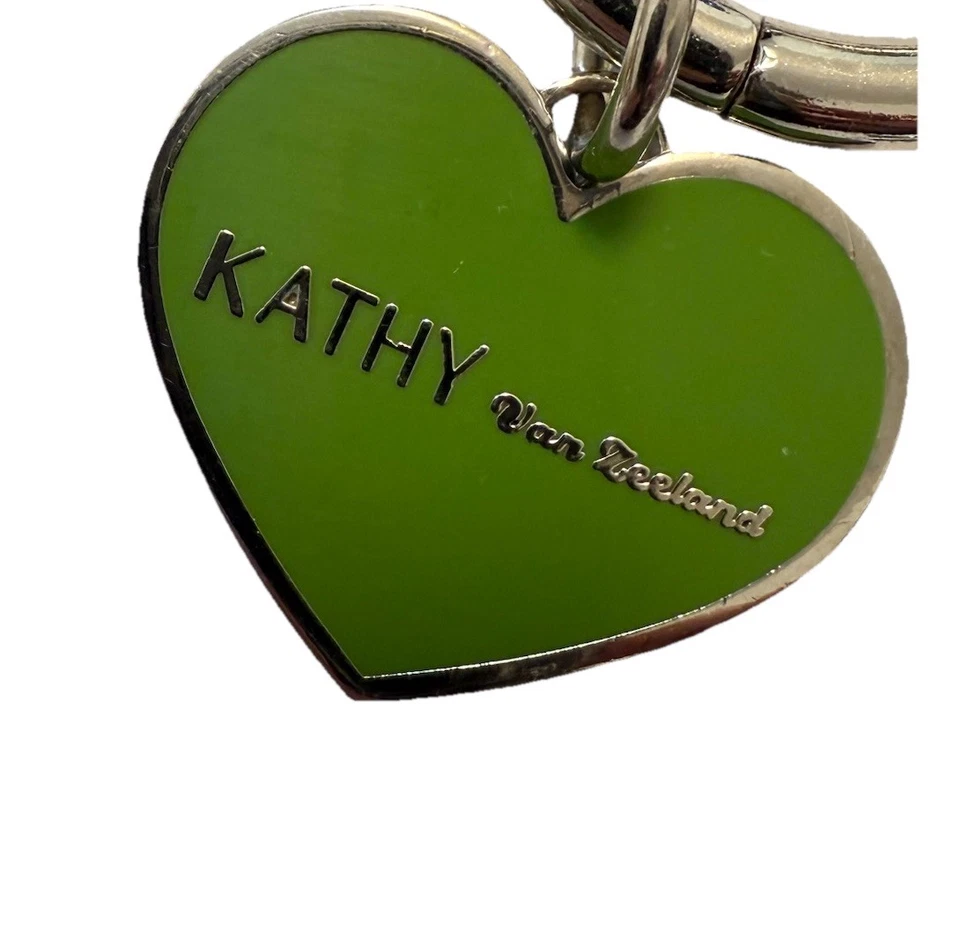Lot Of 3 Kathy Van Zeeland Charm Keychains For Women Y2k Silver Gold Bag Heart - Image 2 of 4