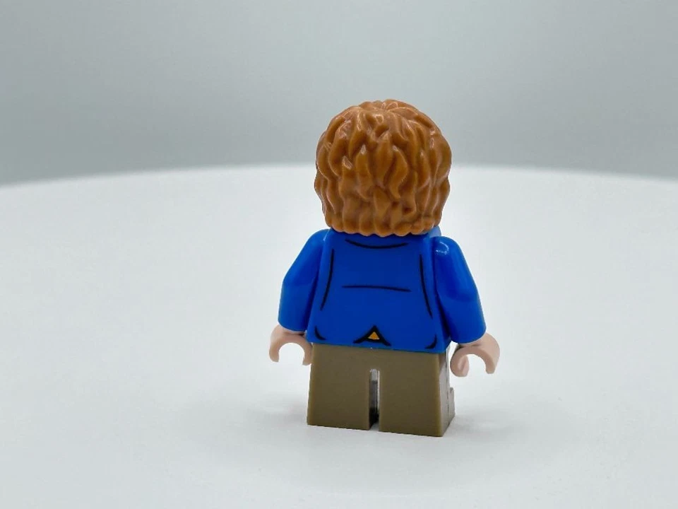 LEGO Lord of the Rings Bilbo Baggins Blue Coat Minifigure - lor057 - Set DVD - Image 3 of 4