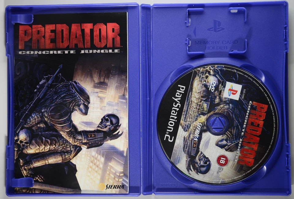 Predator Concrete Jungle PS2 Complete CIB Rare Action Adventure Game 2005 - Image 4 of 4