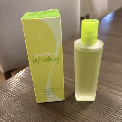 Avon Ice Sheers Refreshing womans perfume 1.7 Oz EDT New Discontinued 2010