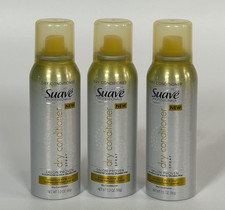  Pack of 3 Suave Professionals Dry Conditioner Spray 3.2 oz. - New