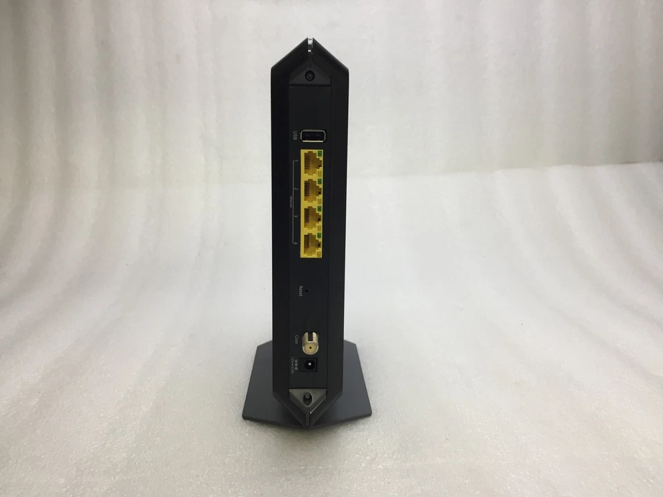 NetGear Nighthawk AC1900 C7000v2 Dual Band 2.4/5GHz WiFi Router w Adapter - Image 3 of 4