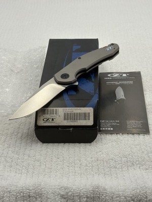 Zero Tolerance ZT0220 Anso S35VN TI Flipper New In Box Discontinued