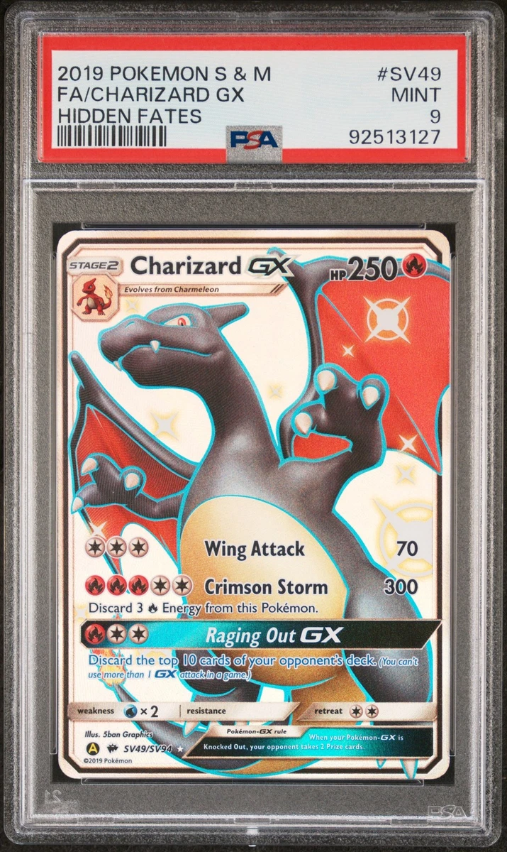 Preços baixos em Charizard GX SV49/SV94 Hidden Fates: Shiny Vault