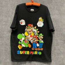 Super Mario XL T-shirt Luigi Bowser Toad Yoshi Retro