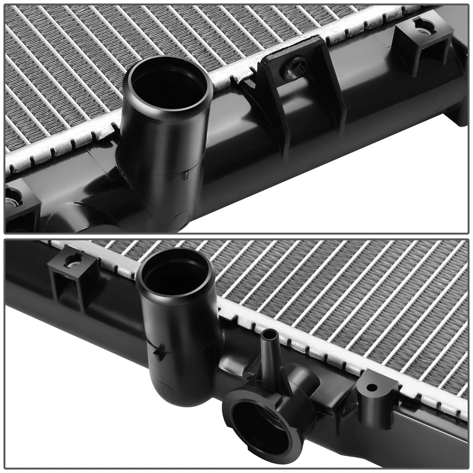 For 03-06 Mitsubishi Lancer 2.0L Turbo MT Aluminum Core Racing Radiator DPI 2676 - Изображение 3 из 4