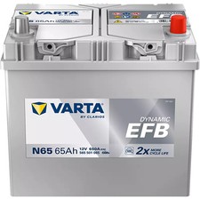 Batterie de voiture VARTA 65Ah/650A  RENAULT KOLEOS I (HY_)