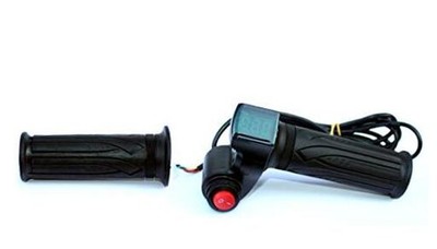 L-faster 24V/36V/48V Bike Throttle Grip Scooter Voltage Indicator Power 