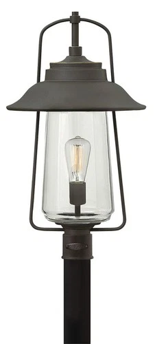 Hinkley Lighting 2861 Belden Place 1 Light 22" Tall Post Light - Bronze - Picture 1 of 4