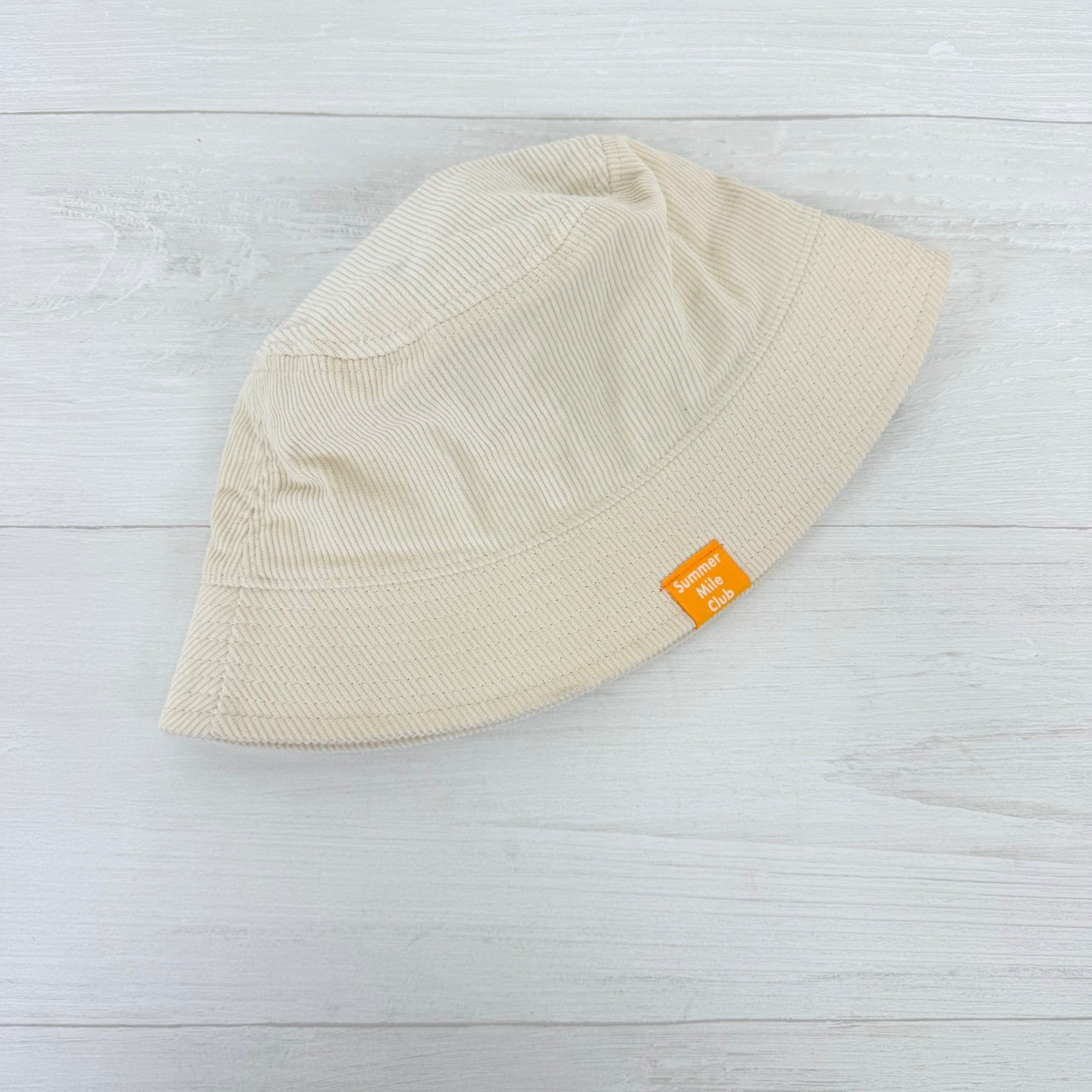 Hoka Bucket Hat Corduroy Beige Teal Logo Summer Mile Club Unisex thumbnail 4