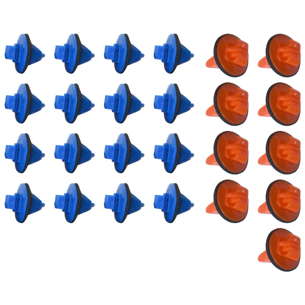 For Toyota FJ Cruiser 2007-2014 Set of 4 Outside Driver &Passenger Door Molding