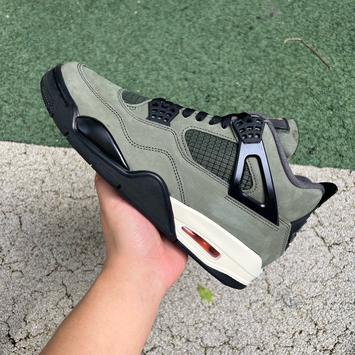 シューズ(男性用) Nike Air Jordan 4 Retro Deep Green 27.0 2025 UNDEFEATED x Jordan Air Jordan 4 Retro Deep Green | eBay
