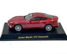 Kyosho 164 Aston Martin V12 Vanquish Red Diecast Model Display Car