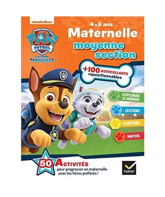Pat'Patrouille Tout en un MS: Avec plus de 100 autocollants repositionnables, Ma