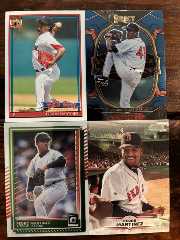 Pedro Martinez 4 Card LOT! 1991 Insert / Blue Concourse / Optic - Boston Red Sox