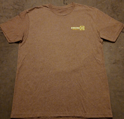 XL Engine 15 Brewing Co Nut Sack Brown Ale Graphic Beer Collection T Shirt