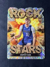 2025 Topps Chrome Basketball Rock Stars Cooper Flagg Case hit SSP RARE RC ROTY