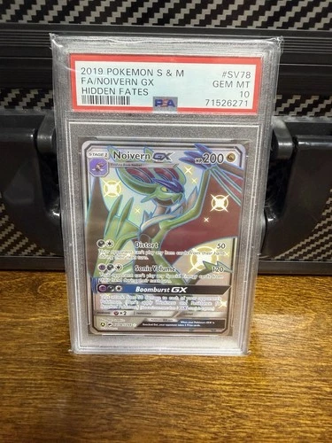 Graded PSA 10 Noivern GX SV78/SV94 Hidden Fates: Shiny Vault Holo