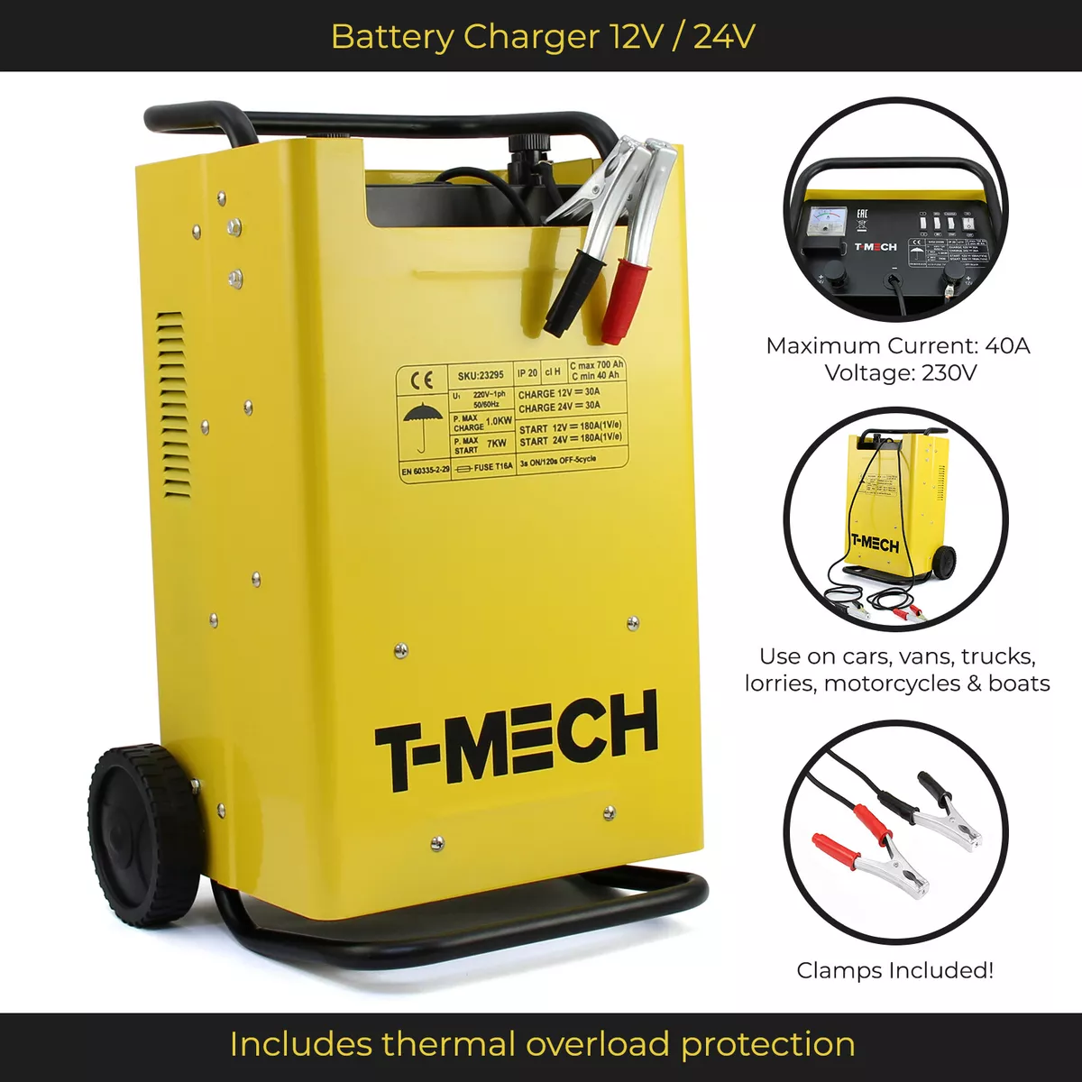 Hgv jump starter pack 24v deals