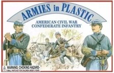 Armies In Plastic 1:32 Confederate Infantry - American Civil War