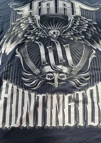 Hart & Huntington Tattoo Company T-shirt Medium Eagle Graphic Print M - Picture 4 of 5