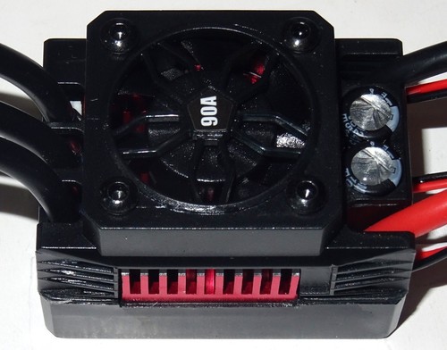 Surpass Rocket V2 Brushless ESC 90A 2-3S Lipo Waterproof & Temp Sensor UK Seller - Picture 3 of 13